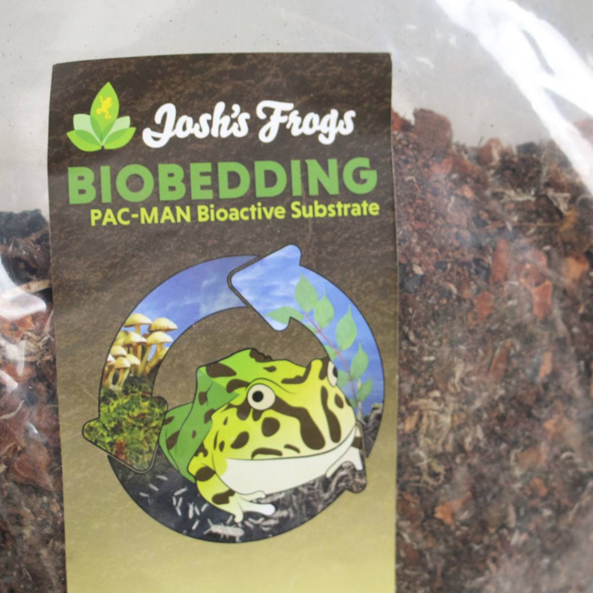 Josh's Frogs PAC-MAN BioBedding Bioactive Substrate | CRAZY FROG LADY L ...
