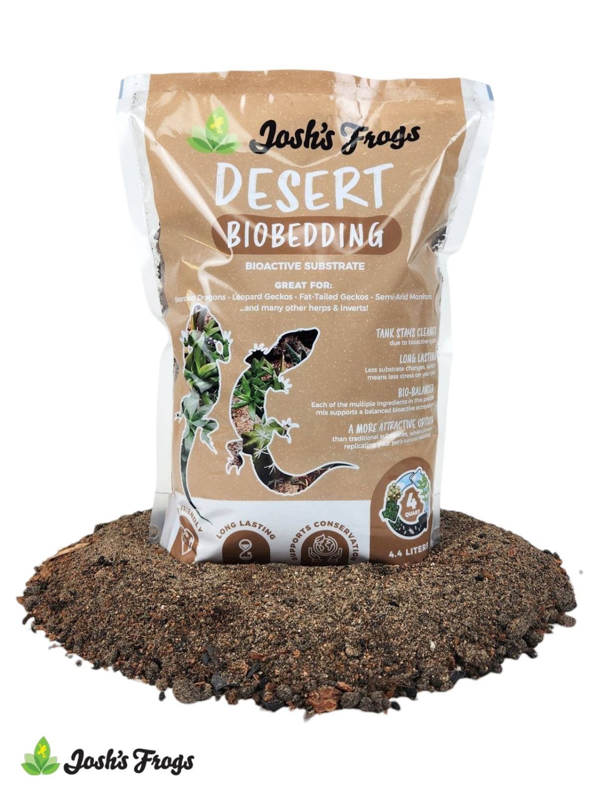 Josh's Frogs DESERT BioBedding Bioactive Substrate (10 quarts
