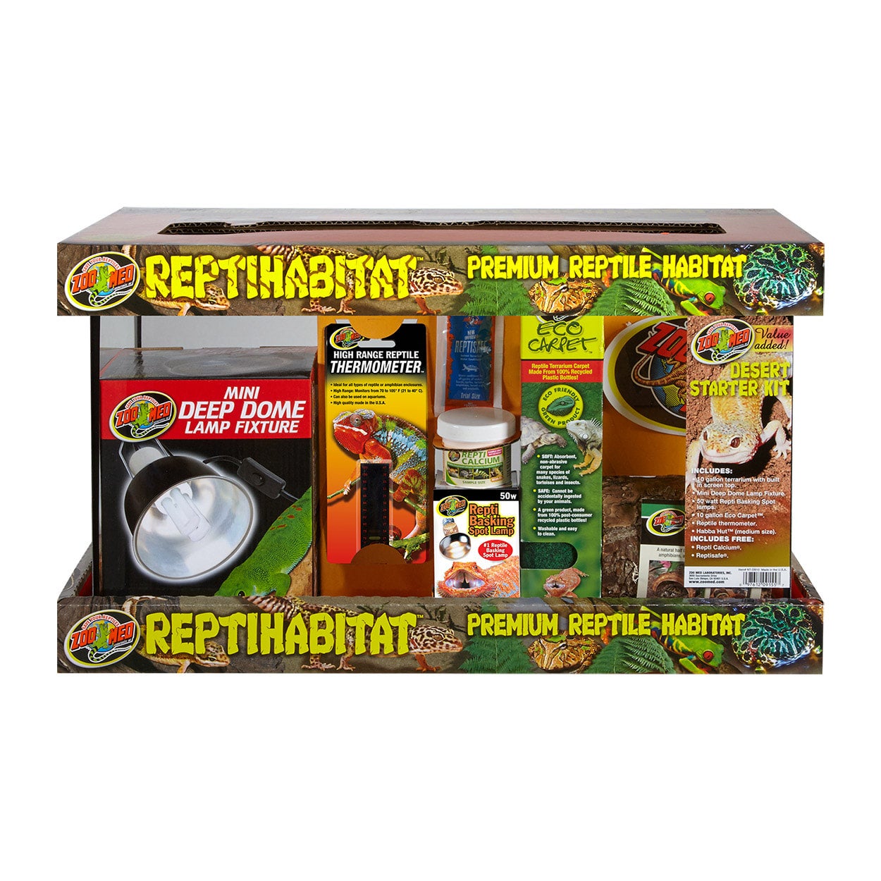 ReptiHabitat Value Added Desert Starter Kit 10 gallon